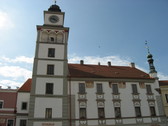 Radnice s věží  v Třeboni